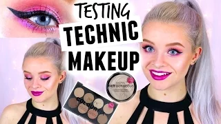 TESTING TECHNIC MAKEUP - EVERYTHING UNDER £4! | sophdoesnails