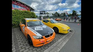 BMW e90 330i Nordschleife 12.06.2022 foutje