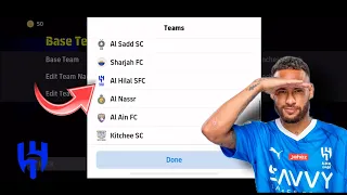 How To Get Al Hilal SFC Club In eFootball Mobile 2024