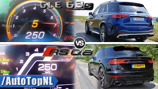 AUDI RSQ8 vs AMG GLE 63 S *0-250KM/H* ACCELERATION SOUND & POV by AutoTopNL