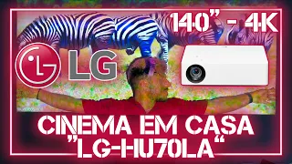 PROJETOR LG HU70LA - UNBOXING E PRIMEIRAS IMPRESSÕES | JADSON NOBRE