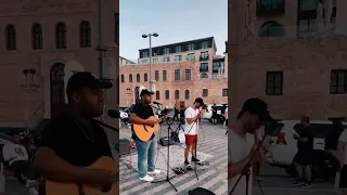 Worshipping Yeshua in the Streets of Jaffa Tel Aviv, Israel !