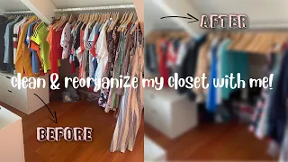 Clean out & reorganise my closet with me (in quarantine) | bibi Pulles