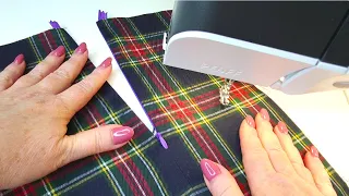 💗⭐5 simple steps to quickly and easily sew in a zipper / Zipper sewing tutorial
