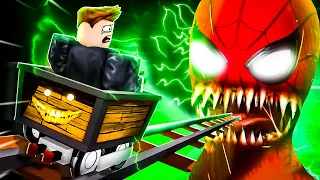 SHIVANG TOOK THE SCARIEST CART RIDE 😱 IN ROBLOX