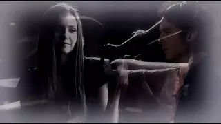 Damon & Elena (Деймон и Елена) - Делена 4 сезона..(полный клип) Laura Pausini - It's not goodbye