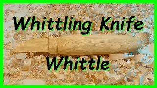Whittling Knife Whittle - A good getting started wood carving project!