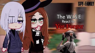 The Wise react to Yor Forger ||SpyxFamily ||GCRV ||Gacha Reaction ||