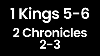 Year Through the Bible, Day 162: 1 Kings 5-6; 2 Chronicles 2-3