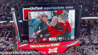 Patrick Mahomes Swag Surfin With the Texas Tech Student Section