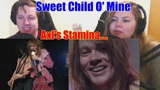 Couple First Reaction To - Gun N' Roses: Sweet Child o Mine [Live]