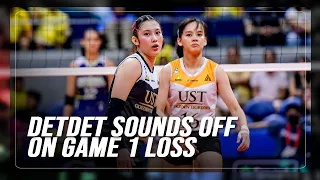 UST's Detdet Pepito reflects on Game 1 loss to NU | ABS-CBN News