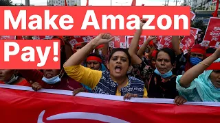 Amazon workers in 20 countries to go on strike on Black Friday