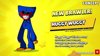 OMG! HUGGY WUGGY 😰/Brawl Stars 🥵[concept]