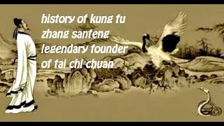 the history of kung fu zhang sanfeng legendary founder of tai chi chuan