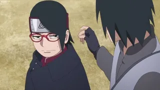 Sasuke deixa a sarada com vergonha| Naruto passa o dia com Himawari Boruto: Naruto Next Generations