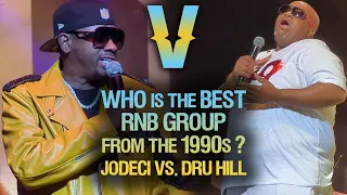 90's RnB: JODECI verzuz DRU HILL, Whose LOVE SONGS Stood the TEST OF TIME the BEST? (Part 1 of 2)