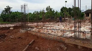 Construction of a Flat-Storeyed House in Uganda by KASTHEW CONSTRUCTION CO. LTD