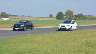 Seat Leon FR 1.8 TSI 180 vs Renault Clio IV RS Trophy 220