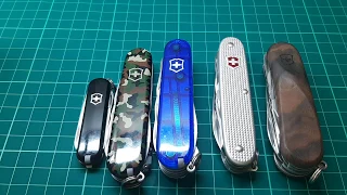 My top 5 Swiss Army Knives.