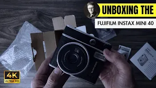 Unboxing the Instax Mini 40: Capture Memories in Style!