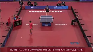 Franziska Schreiner (GER) vs Prithika Pavade (FRA) | SF | 2022 European Under 21 Championships