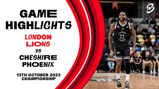 London Lions vs. Cheshire Phoenix - Game Highlights