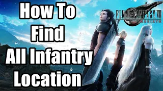 How to Find all Infantry Location - The Seventh Infantry Final Fantasy VII Rebirth