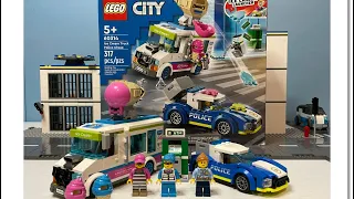 Lego City Ice Cream Truck Police Chase Review! 2022 set 60314!