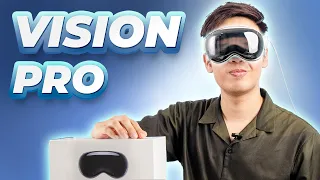 Đánh giá nhanh Apple Vision Pro mua 165 triệu: Hơi nặng, chưa nhạy lắm, dùng như bị viễn thị