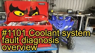 Coolant system fault diagnosis overview #1101
