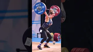 Kate Vibert (71kg 🇺🇸) 110kg / 242lbs post knee surgery comeback PR! #snatch #weightlifting