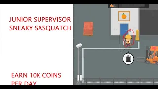 sneaky sasquatch how to get JUNIOR SUPERVISOR