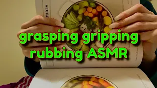 ASMR * No Talking * Book Grasping, Gripping, Rubbing & Brushing 😴📚