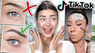 10 VIRAL TIKTOK MAKEUP HACKS THAT ACTUALLY WORK!