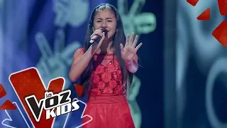 Katerin sings Perdón, Perdón - Blind Auditions | The Voice Kids Colombia 2019