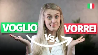 VOGLIO ou VORREI? Descubra quando usar cada um em italiano | Italiano para iniciantes