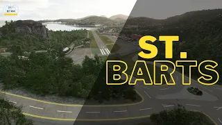 Epic Landing at St. Barts - Microsoft Flight Simulator (MSFS Crazy Landings)