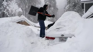 Study says California's 2023 snowy rescue from megadrought was freak event