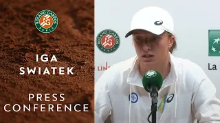 Iga Swiatek - Press Conference after Round 4 | Roland-Garros 2022