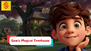 Sam's Adventures Ep -01|Sam's Magical Treehouse #bedtimestories #englishstory #kidsstories #cartoon