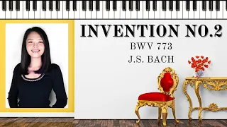 Bach Invention No.2 in C minor BWV 773