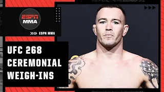 UFC 268 Ceremonial Weigh-Ins | ESPN MMA