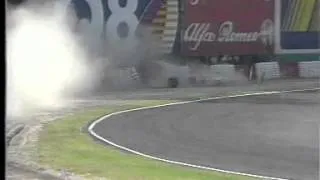 1993 Monza 1 Herbert crashes  Practise