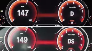 2013 BMW 750i xDrive (F01) 450 HP vs. 2012 BMW 750i (F01) 450 HP 0-100 km/h Acceleration