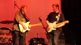 Walter Trout & Band bring on son  - Jon Trout - Guitar Shootout - Rock Me Baby