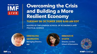 2020 Annual Meetings Curtain Raiser: Overcoming the Crisis and Building a More Resilient Economy