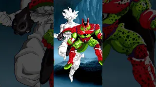 Goku Ultra Instict Vs Cell Max |Who Is Stronger #shorts #dragonball #dbs #goku