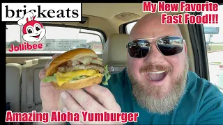 Jollibee Amazing Aloha Yumburger REVIEW- My New Favorite Fast Food- brickeats