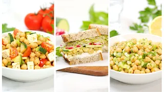 5 Minute Lunch Ideas | Easy & Delicious Chickpea Recipes